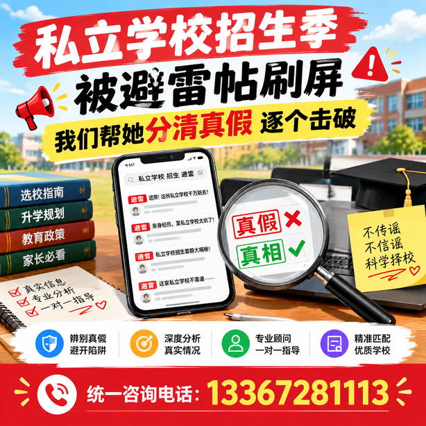 石河子小红书舆情合规处置：私立学校招生季被避雷帖刷屏，我们帮她分清真假逐个击破
